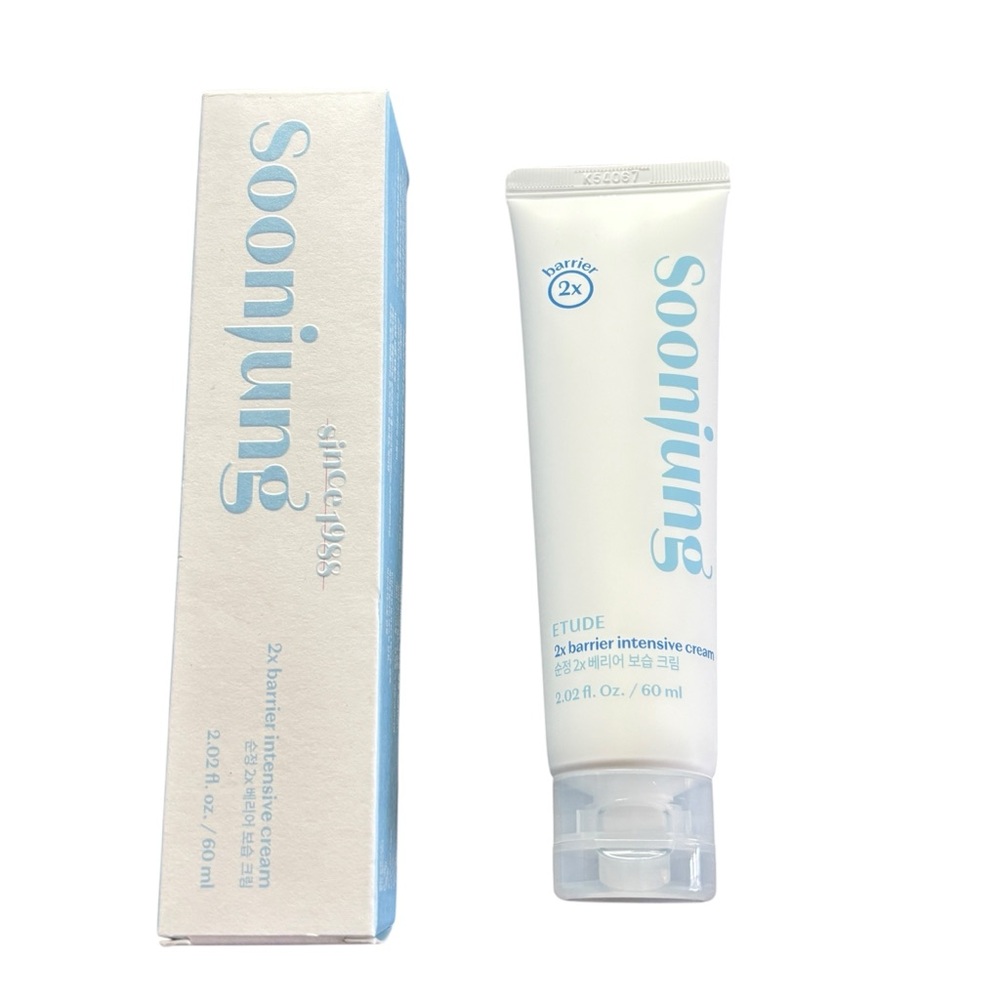 NIB Etude SoonJung 2x Barrier Intensive Cream 60ml Moisturizer K-Beauty